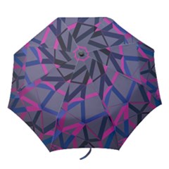 3d Lovely Geo Lines Folding Umbrellas