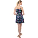Colorful Feathers Summer Time Chiffon Dress View2