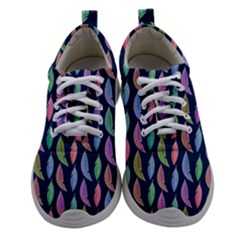 Colorful Feathers Athletic Shoes by SychEva