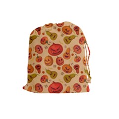 Pumpkin Muzzles Drawstring Pouch (large) by SychEva