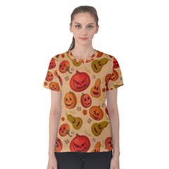 Pumpkin Muzzles Women s Cotton Tee