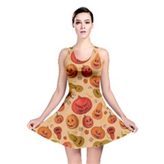 Pumpkin Muzzles Reversible Skater Dress