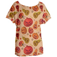 Pumpkin Muzzles Women s Oversized Tee