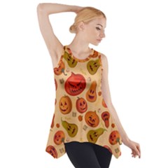 Pumpkin Muzzles Side Drop Tank Tunic