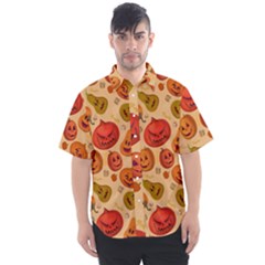 Pumpkin Muzzles Men s Short Sleeve Shirt