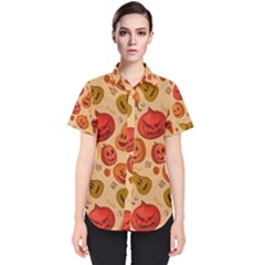 Pumpkin Muzzles Women s Short Sleeve Shirt