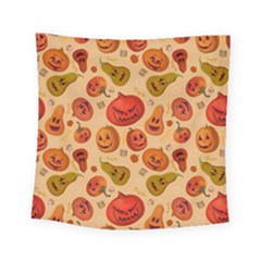 Pumpkin Muzzles Square Tapestry (Small)