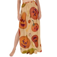 Pumpkin Muzzles Maxi Chiffon Tie-up Sarong by SychEva