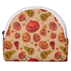 Pumpkin Muzzles Horseshoe Style Canvas Pouch by SychEva