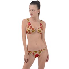 Pumpkin Muzzles Ring Detail Crop Bikini Set