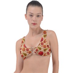 Pumpkin Muzzles Ring Detail Bikini Top