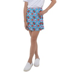 Cute Cats And Bears Kids  Tennis Skirt