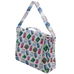 New Year Gifts Box Up Messenger Bag by SychEva