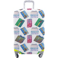 New Year Gifts Luggage Cover (large) by SychEva