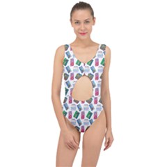 New Year Gifts Center Cut Out Swimsuit by SychEva
