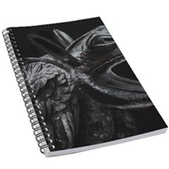 Creepy Monster Bird Portrait Artwork 5 5  X 8 5  Notebook by dflcprintsclothing