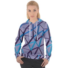 3d Lovely Geo Lines 2 Women s Overhead Hoodie by Uniqued