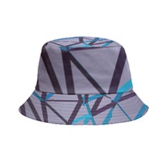 3d Lovely Geo Lines 2 Inside Out Bucket Hat by Uniqued