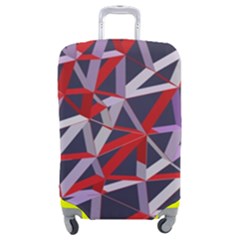 3d Lovely Geo Lines Vii Luggage Cover (medium) by Uniqued