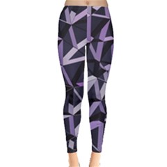 3d Lovely Geo Lines Vi Leggings  by Uniqued