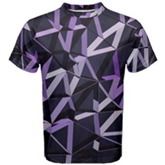 3d Lovely Geo Lines Vi Men s Cotton Tee by Uniqued