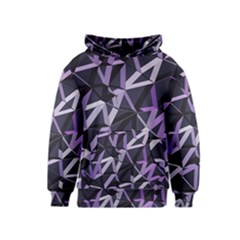 3d Lovely Geo Lines Vi Kids  Pullover Hoodie by Uniqued