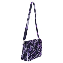 3d Lovely Geo Lines Vi Shoulder Bag With Back Zipper by Uniqued