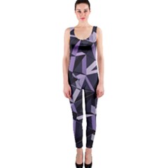 3d Lovely Geo Lines Vi One Piece Catsuit by Uniqued