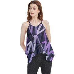 3d Lovely Geo Lines Vi Flowy Camisole Tank Top by Uniqued