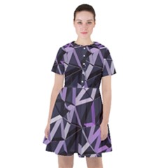 3d Lovely Geo Lines Vi Sailor Dress by Uniqued