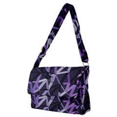 3d Lovely Geo Lines Vi Full Print Messenger Bag (m) by Uniqued