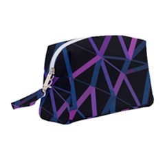 3d Lovely Geo Lines  V Wristlet Pouch Bag (medium)