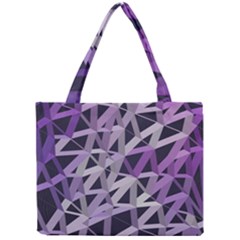 3d Lovely Geo Lines  Iv Mini Tote Bag by Uniqued