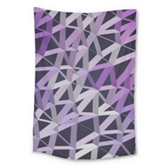 3d Lovely Geo Lines  Iv Large Tapestry by Uniqued