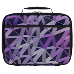 3d Lovely Geo Lines  Iv Full Print Lunch Bag by Uniqued