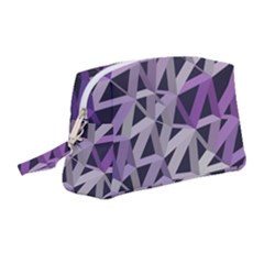 3d Lovely Geo Lines  Iv Wristlet Pouch Bag (medium) by Uniqued