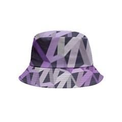 3d Lovely Geo Lines  Iv Bucket Hat (kids) by Uniqued