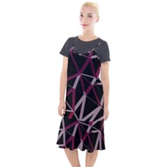 3d Lovely Geo Lines Iii Camis Fishtail Dress by Uniqued