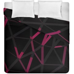 3d Lovely Geo Lines Viii Duvet Cover Double Side (king Size) by Uniqued