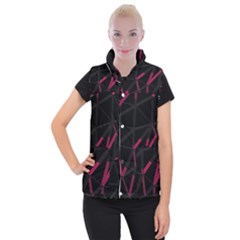 3d Lovely Geo Lines Viii Women s Button Up Vest by Uniqued