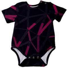 3d Lovely Geo Lines Viii Baby Short Sleeve Onesie Bodysuit by Uniqued