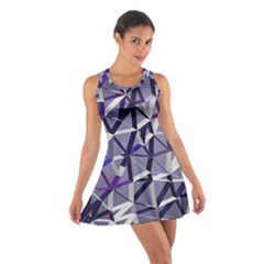 3d Lovely Geo Lines Ix Cotton Racerback Dress