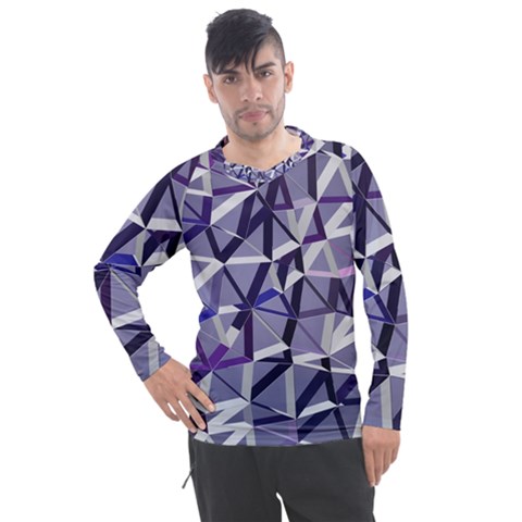 3d Lovely Geo Lines Ix Men s Pique Long Sleeve Tee by Uniqued