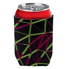 3d Lovely Geo Lines X Can Holder