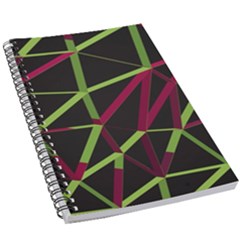 3d Lovely Geo Lines X 5 5  X 8 5  Notebook by Uniqued