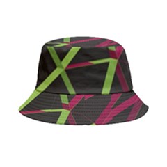 3d Lovely Geo Lines X Bucket Hat by Uniqued