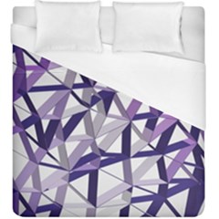 3d Lovely Geo Lines X Duvet Cover (king Size) by Uniqued