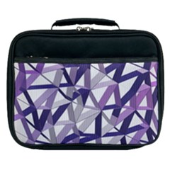 3d Lovely Geo Lines X Lunch Bag by Uniqued