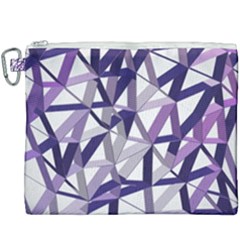 3d Lovely Geo Lines X Canvas Cosmetic Bag (xxxl) by Uniqued