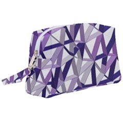 3d Lovely Geo Lines X Wristlet Pouch Bag (large) by Uniqued